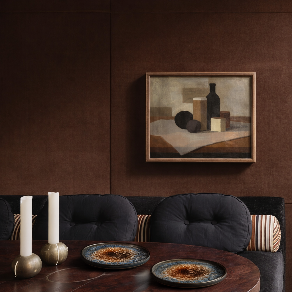 CENDRÉ  PORCELAIN DINNER PLATE