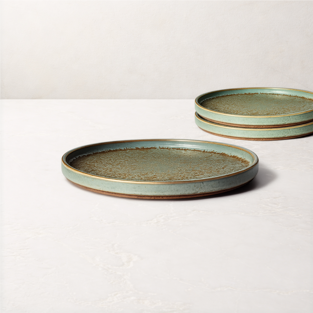 IVOIR STONEWARE DINNER PLATE, SET OF 4